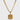 Eagle signet Necklace YELLOW GOLD