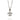 DUBj-265-1 Double face -Lily- Necklace SILVER